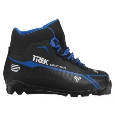 Ботинки лыжные Trek Blazzer Control 3 NNN ИК, цвет чёрный, лого синий, размер 38 Trek 3858027 .